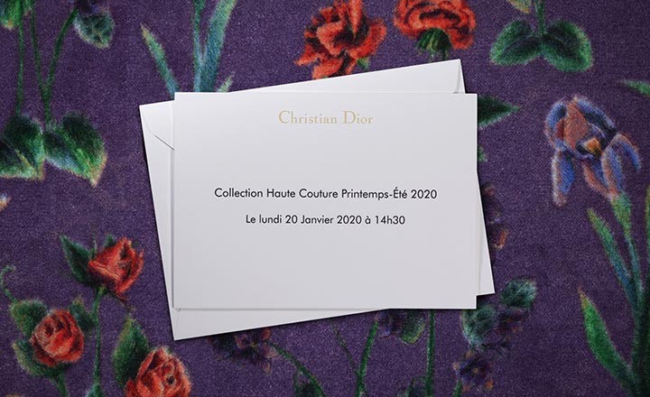 Dior Haute Couture İlkbahar/Yaz 2020 Defilesiyle Canlı Yayında