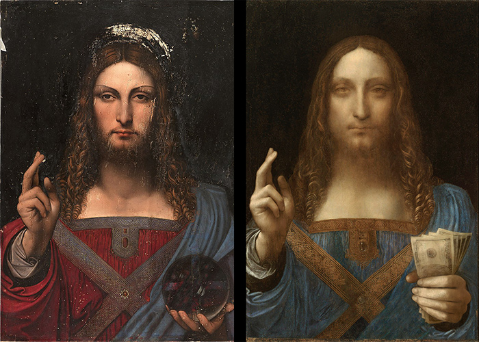 Leonardo da Vinci'nin Salvator Mundi'si NFT Olarak Satışa Çıktı