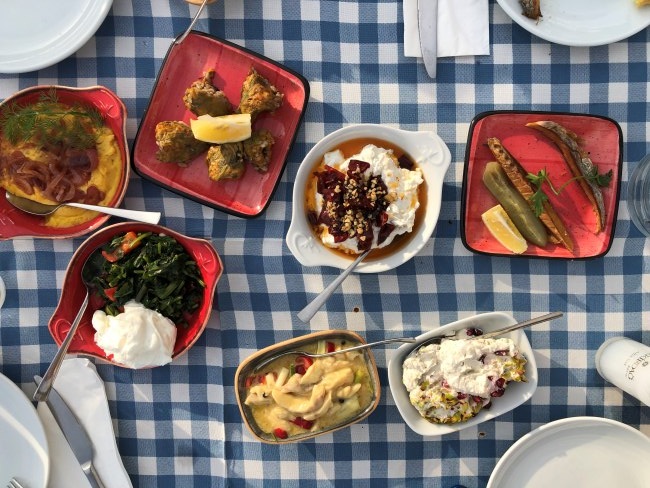 mudavim restoran masada mezeler