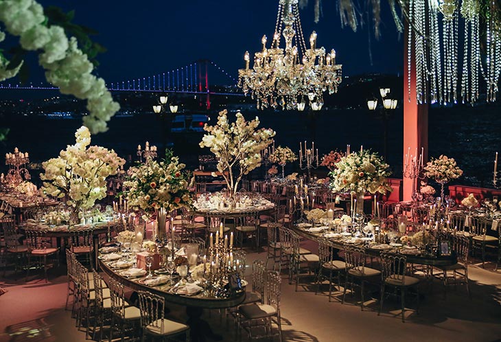 İstanbul’un En Güzel Düğün Mekanları: Çırağan Palace Kempinski