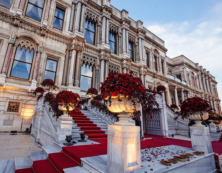İstanbul’un En Güzel Düğün Mekanları: Çırağan Palace Kempinski
