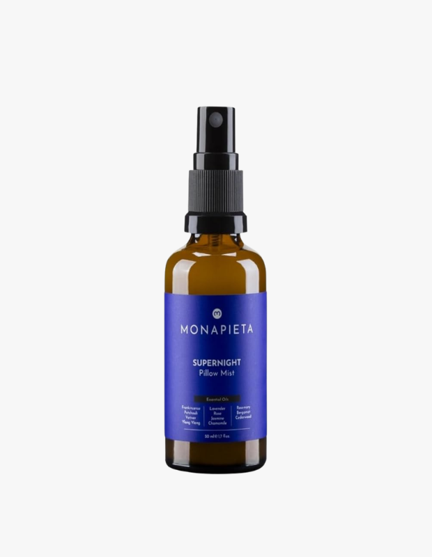 Monapieta Supernight pillow mist uyku spreyi aromaterapi yastık spreyi cam şişe spray ürün