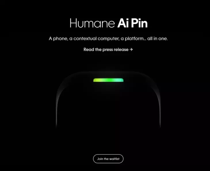 Yapay Zeka’nın Giyilebilir Hali: Humane AI Pin