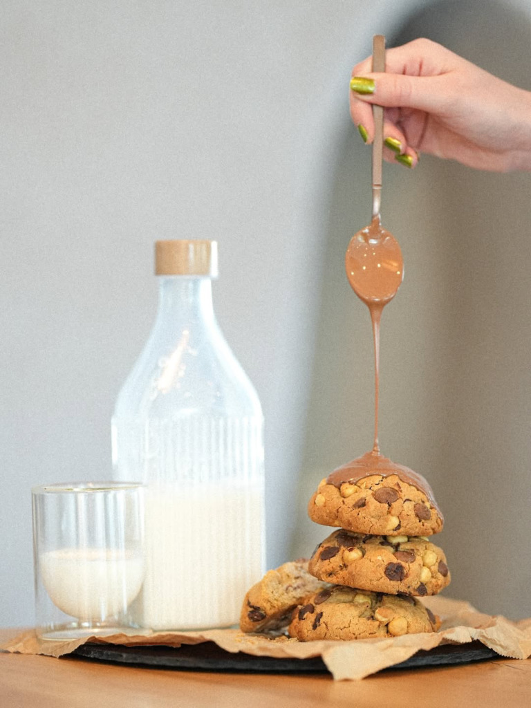Nazende Bakery, cookie ve süt