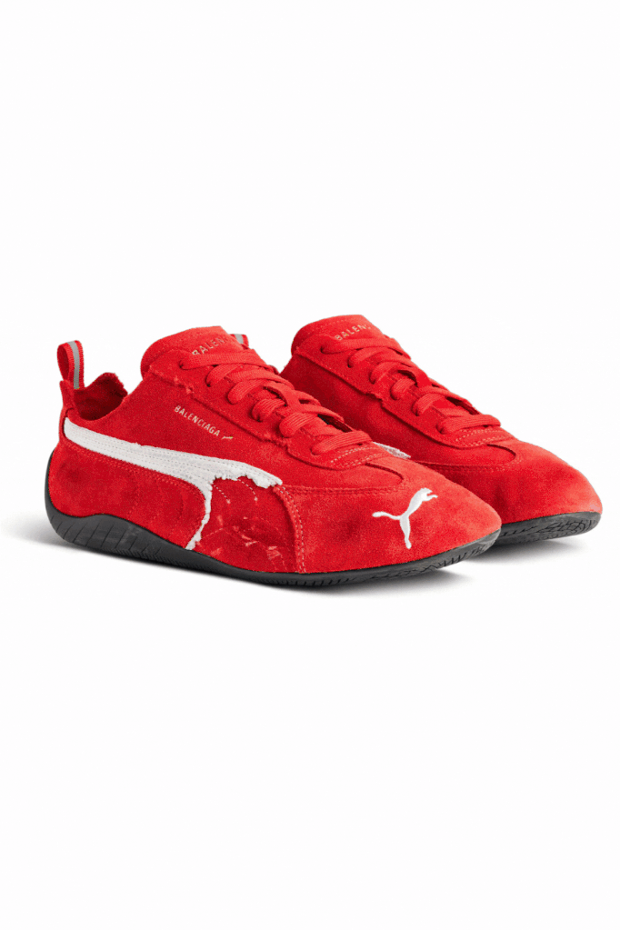 Balenciaga Puma iş birliğinden ulstrasoft speedcat modelleri