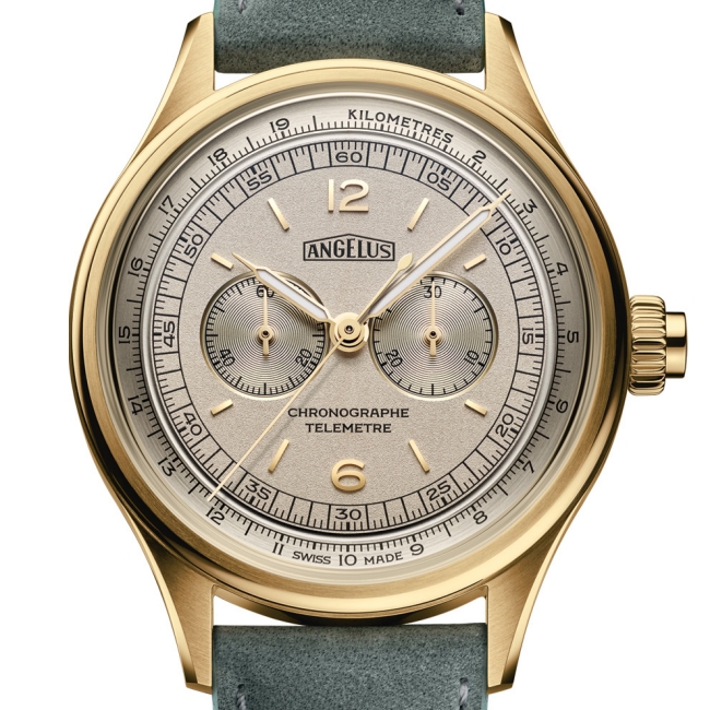 Angelus – Chronographe Télémètre Yellow Gold