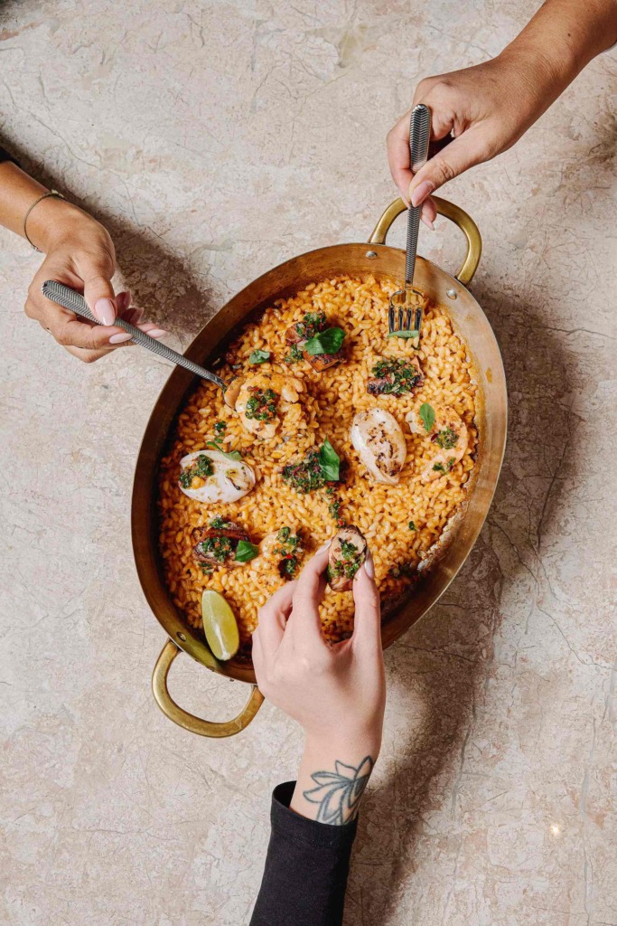 Deniz Mahsullü Paella