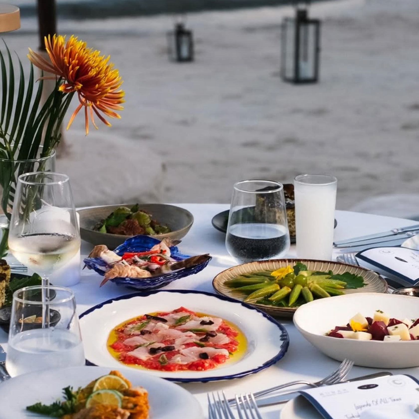 Bay Nihat Cunda Ayvalık, meze sofrası