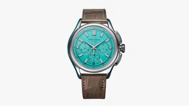 Tiffany & Co. Tiffany Timer mavi kadranlı kronograf erkek kol saati